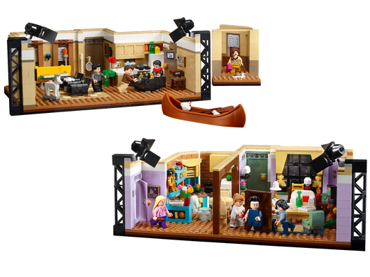 2048PCS 66333 Monica's apartment life