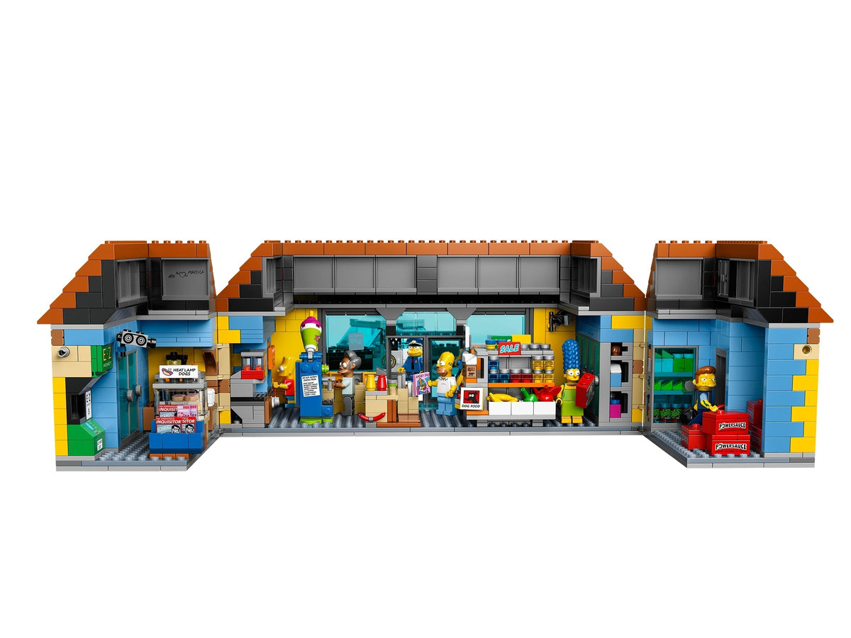 The Simpsons House(2523pcs) and The Simpsons KWIK-E-MART(2218pcs) 71016 71006 CN