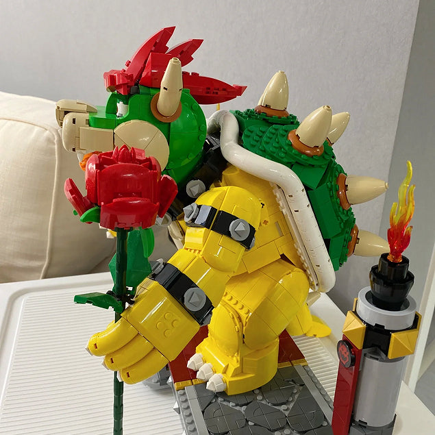 2807 PCS 87031 Super Mario The Mighty Bowser Compatible 71411 EU