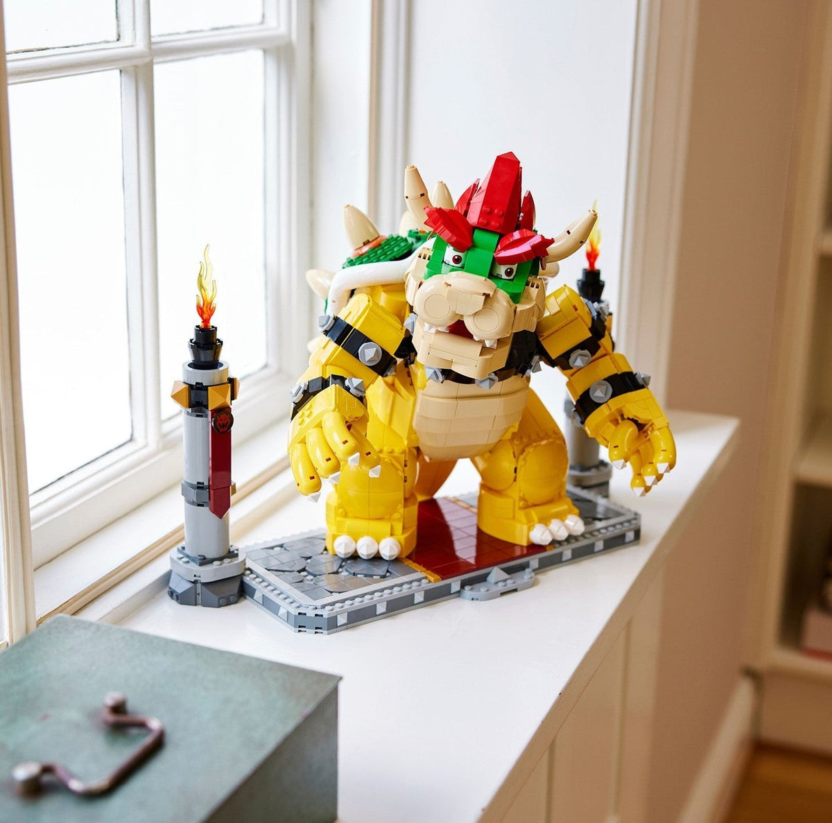 2807 PCS 87031 Super Mario The Mighty Bowser Compatible 71411 EU