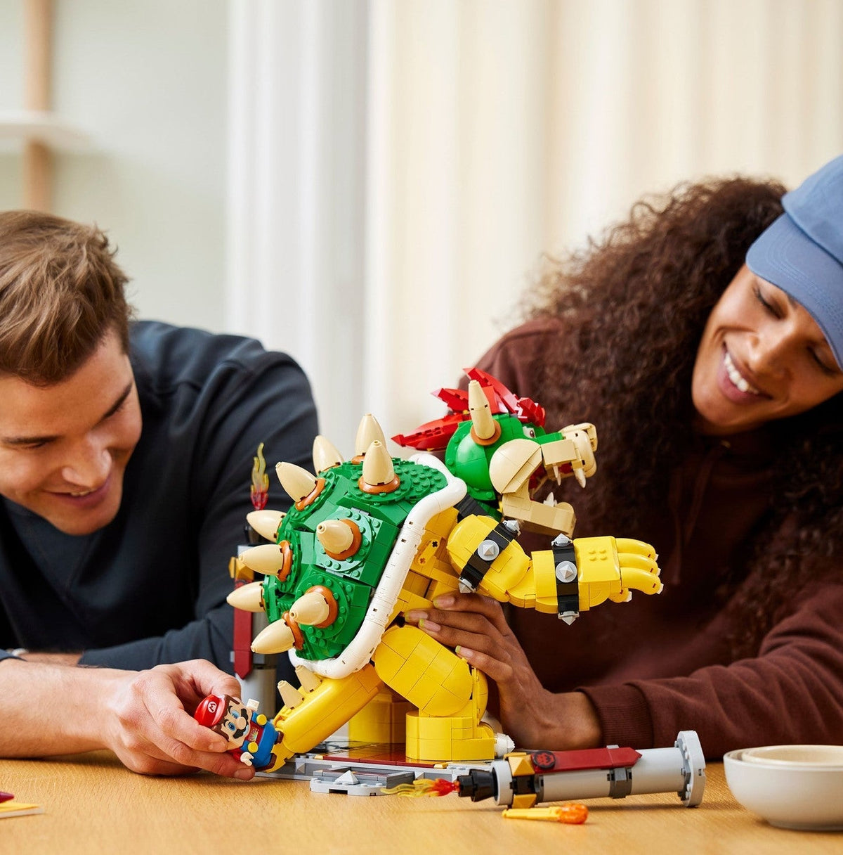2807 PCS 87031 Super Mario The Mighty Bowser Compatible 71411 EU