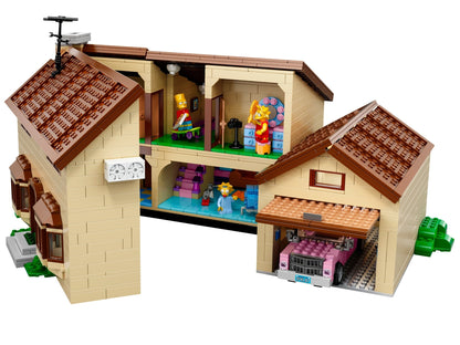 The Simpsons House(2523pcs) and The Simpsons KWIK-E-MART(2218pcs) 71016 71006 CN
