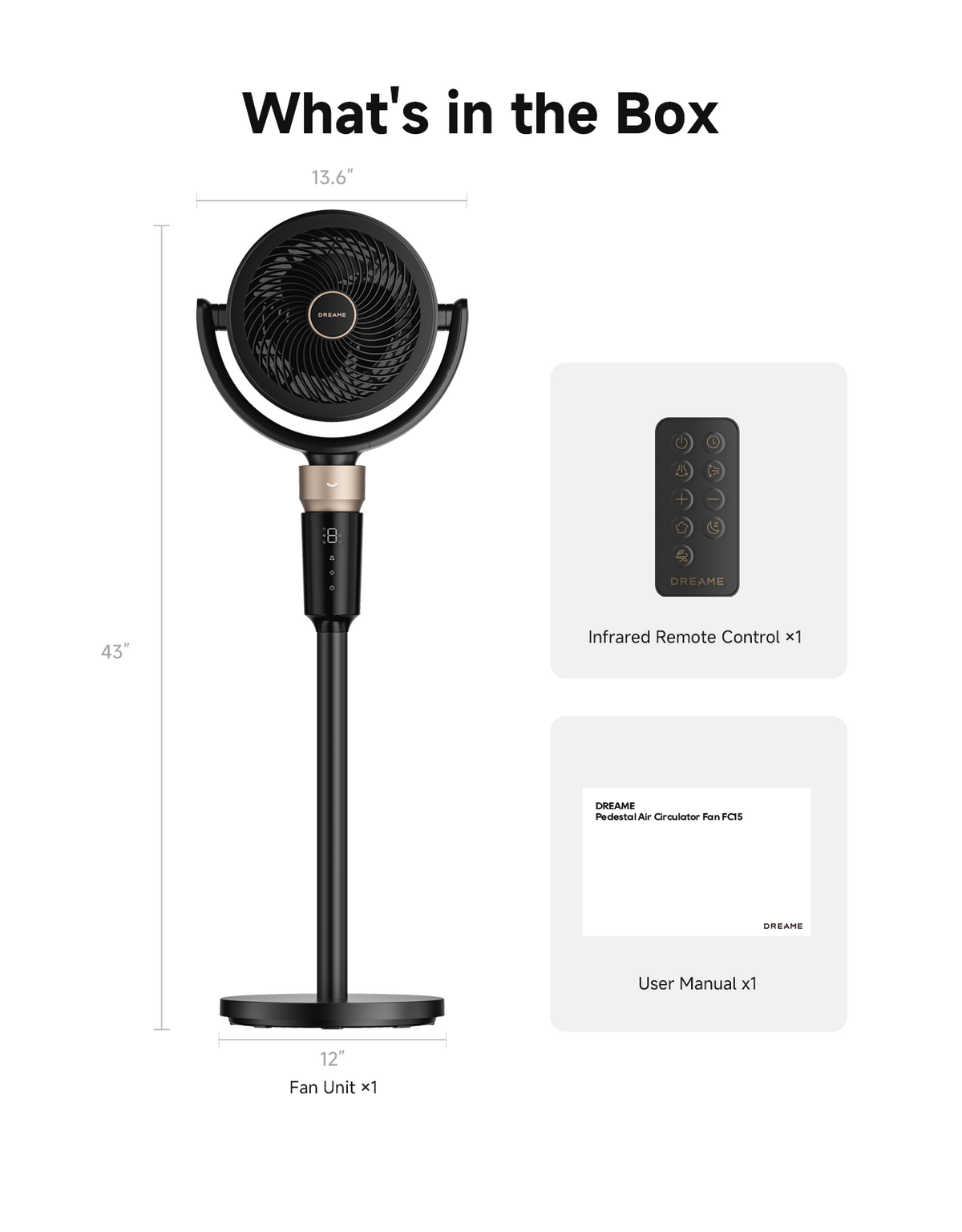 Dreame FC15 Air Circulator Fan