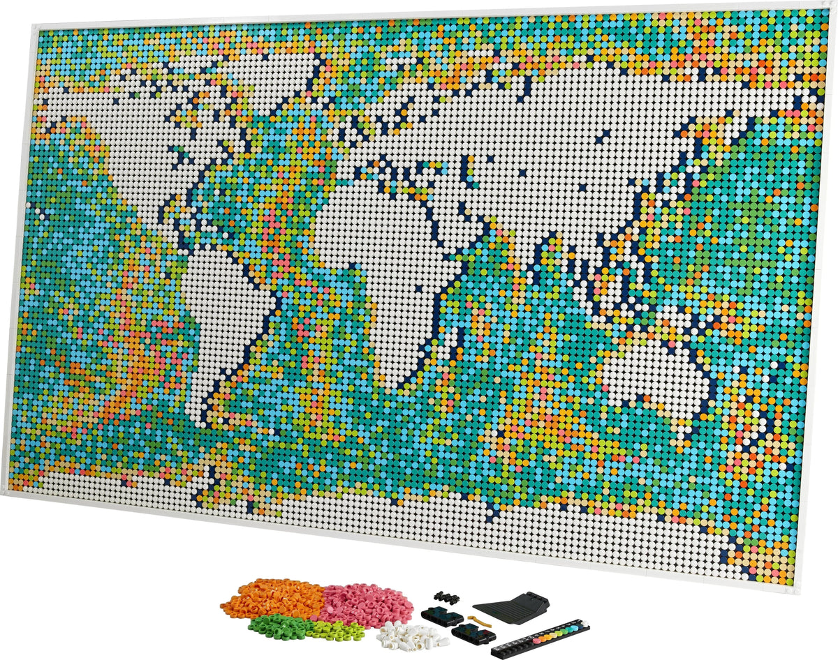 11695PCS 99007 31203 Art World Map CN