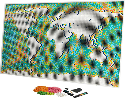 11695PCS 99007 31203 Art World Map CN