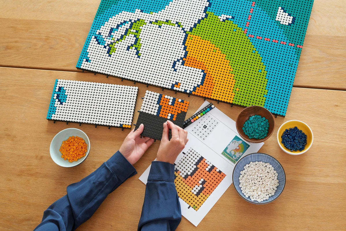 11695PCS 99007 31203 Art World Map CN
