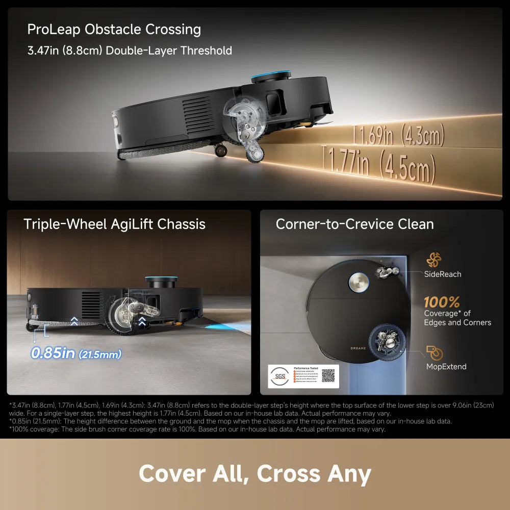 Dreame X60 Max Ultra Complete Robot Vacuum Live Only