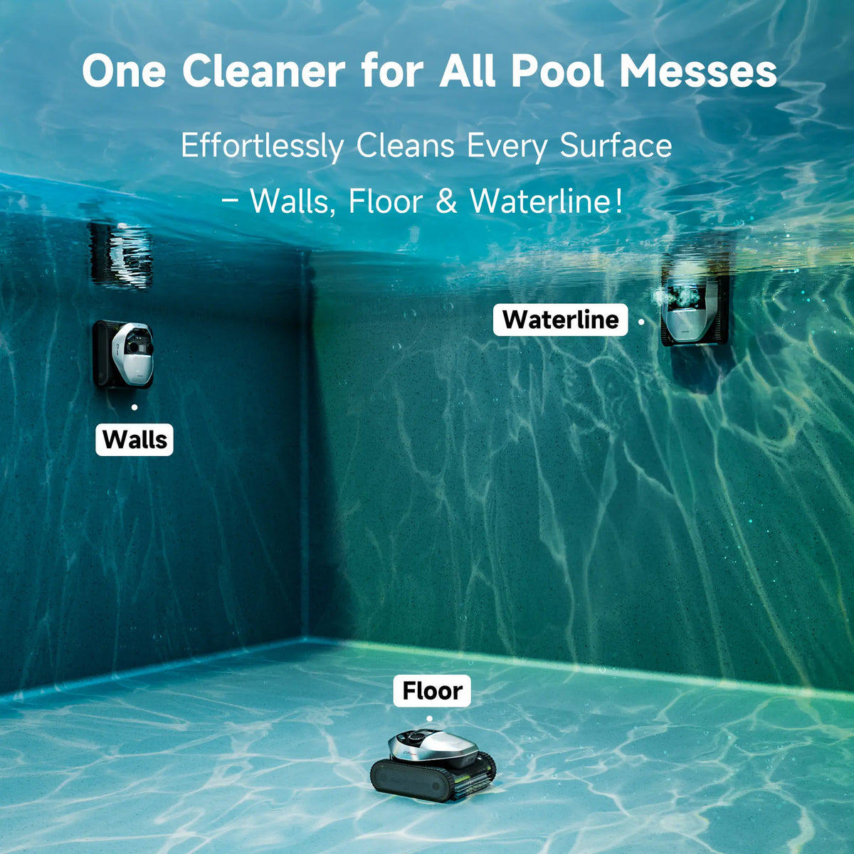 Dreame Z1 Pro Robotic Pool Cleaner - Free Gift Sunglasses