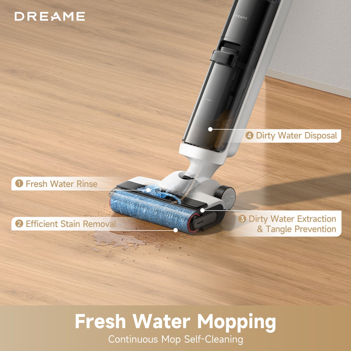 Dreame FloorX 300 Wet Dry Vacuum Cleaner