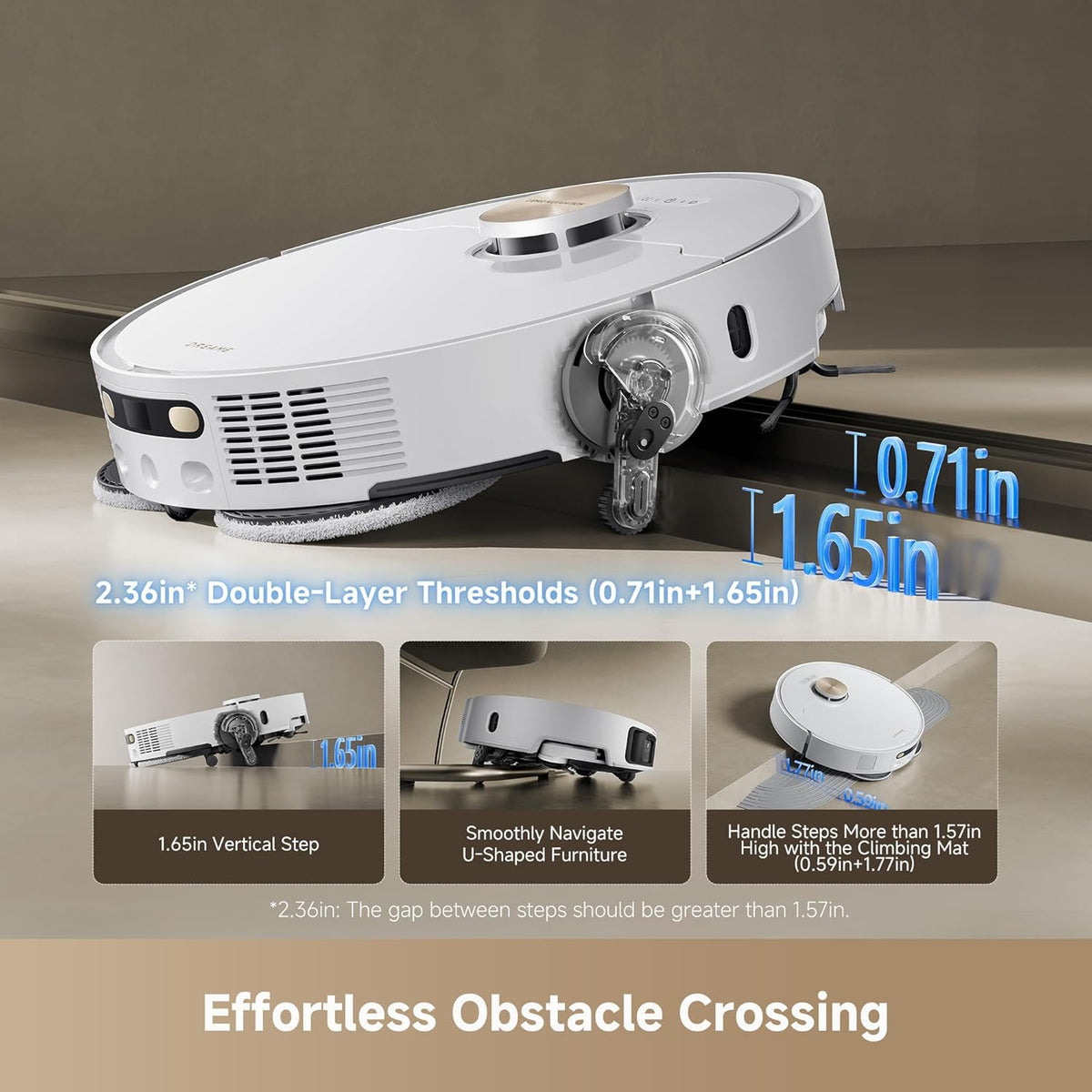 DREAME Govac600 Robot Vac and Mop