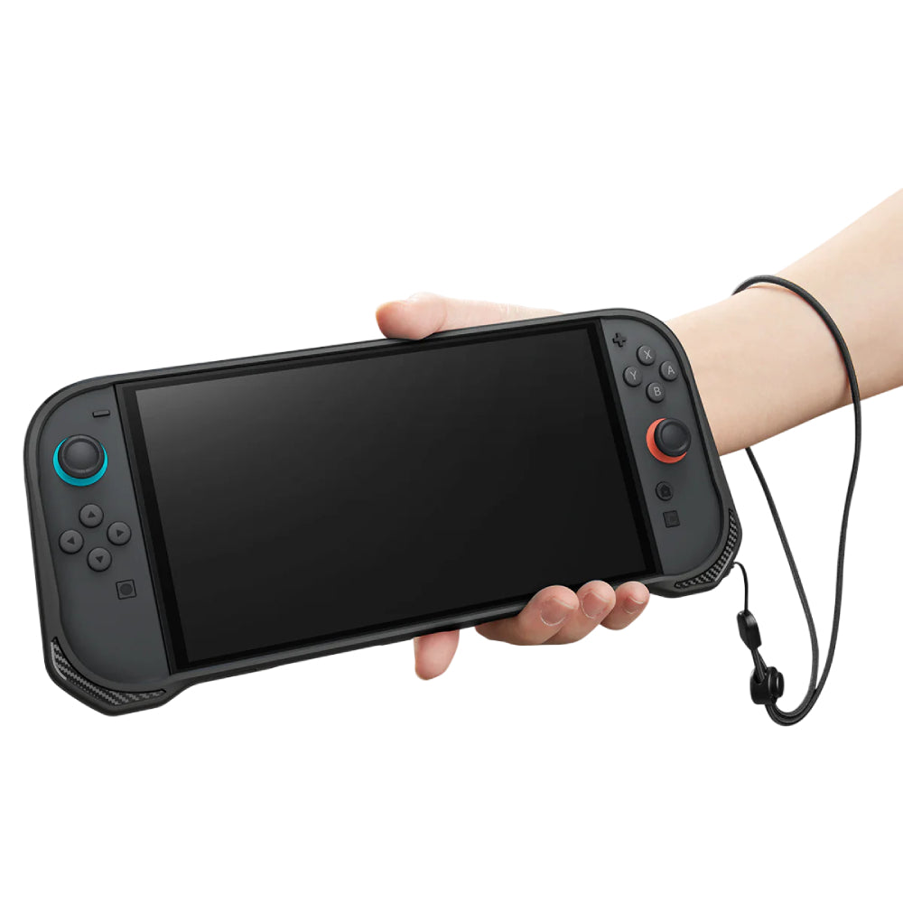 Spigen Rugged Armor Case for Nintendo Switch 2 - Matte Black - Image 8