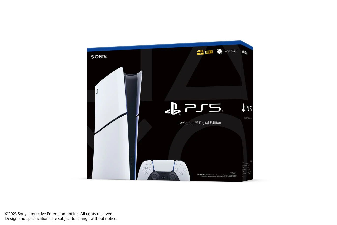 Bundle: Sony PlayStation 5 Digital Edition Console + DualSense Wireless Controller - Chroma Indigo - Image 6