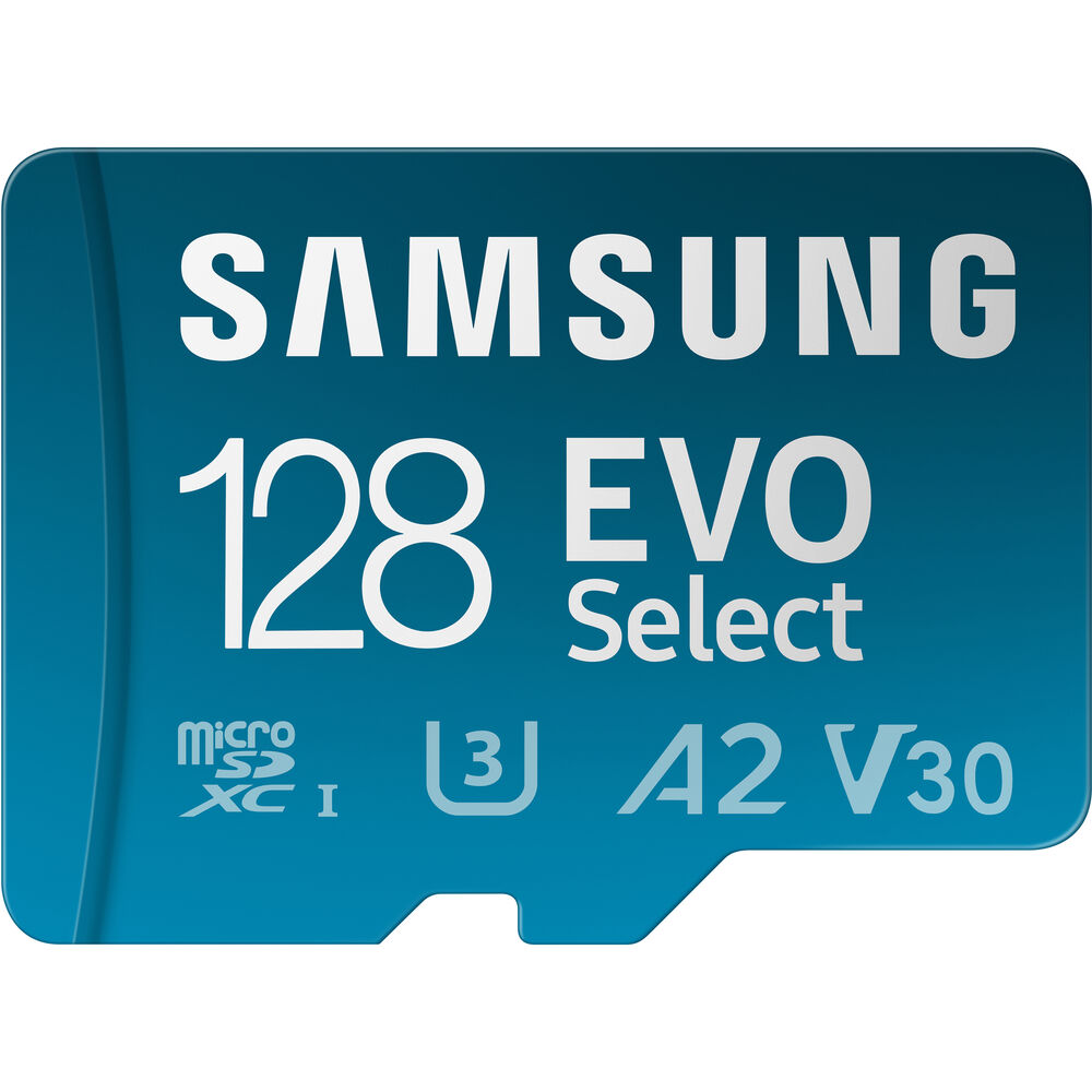 Samsung 128GB EVO Select microSDXC Card with SD Adapter - Image 3