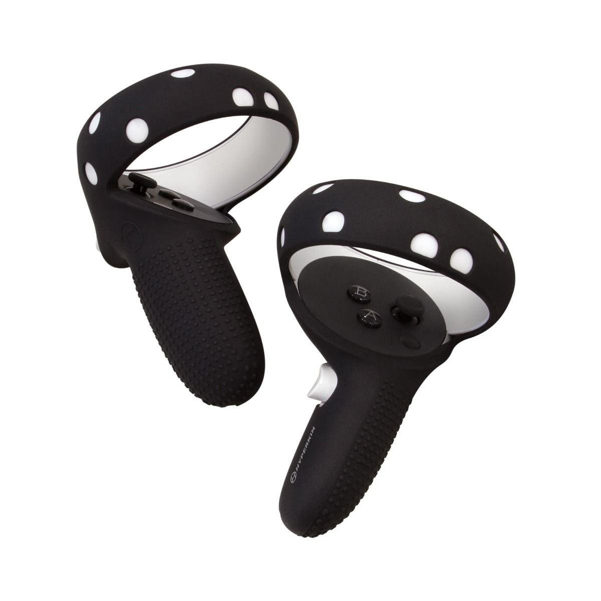 Hyperkin GelShell Silicone Skins Controllers for Oculus Quest 2 Touch Controllers - Black
