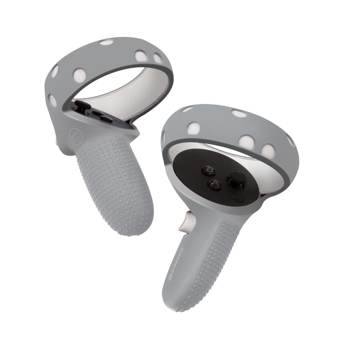 Hyperkin GelShell Silicone Skins Controllers for Oculus Quest 2 Touch Controllers - Gray