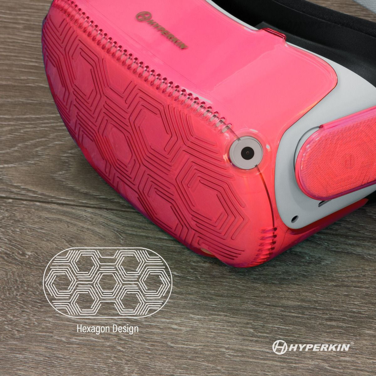 Hyperkin Headset and Strap Arm Protective Shells - Hot Pink - Image 3