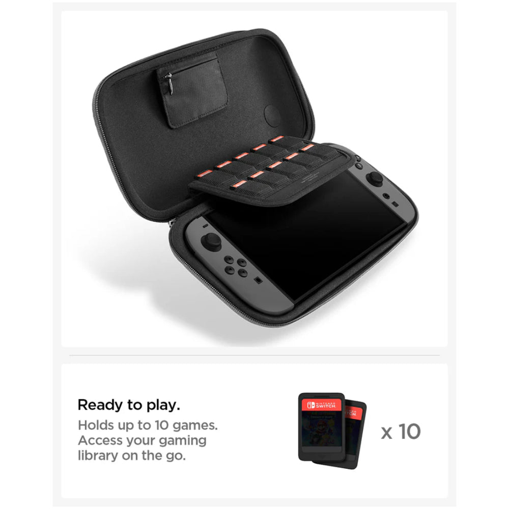 Spigen Klasden Pouch for Nintendo Switch 2 - Gray - Image 11