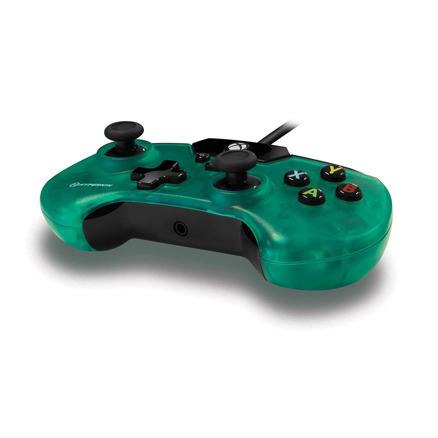 Hyperkin X91 Ice Xbox Series X/S and Xbox One Wired Controller with Precision Analog Triggers - Aqua Green - Image 4
