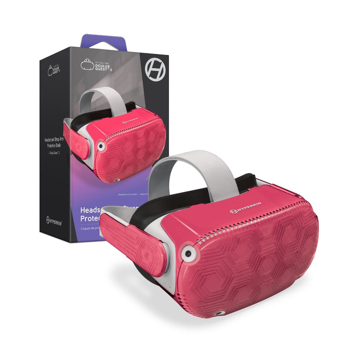 Hyperkin Headset and Strap Arm Protective Shells - Hot Pink - Image 4