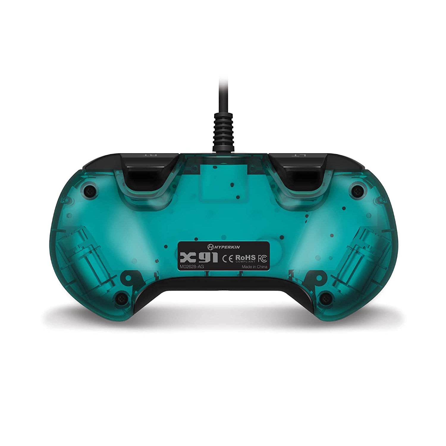 Hyperkin X91 Ice Xbox Series X/S and Xbox One Wired Controller with Precision Analog Triggers - Aqua Green - Image 5
