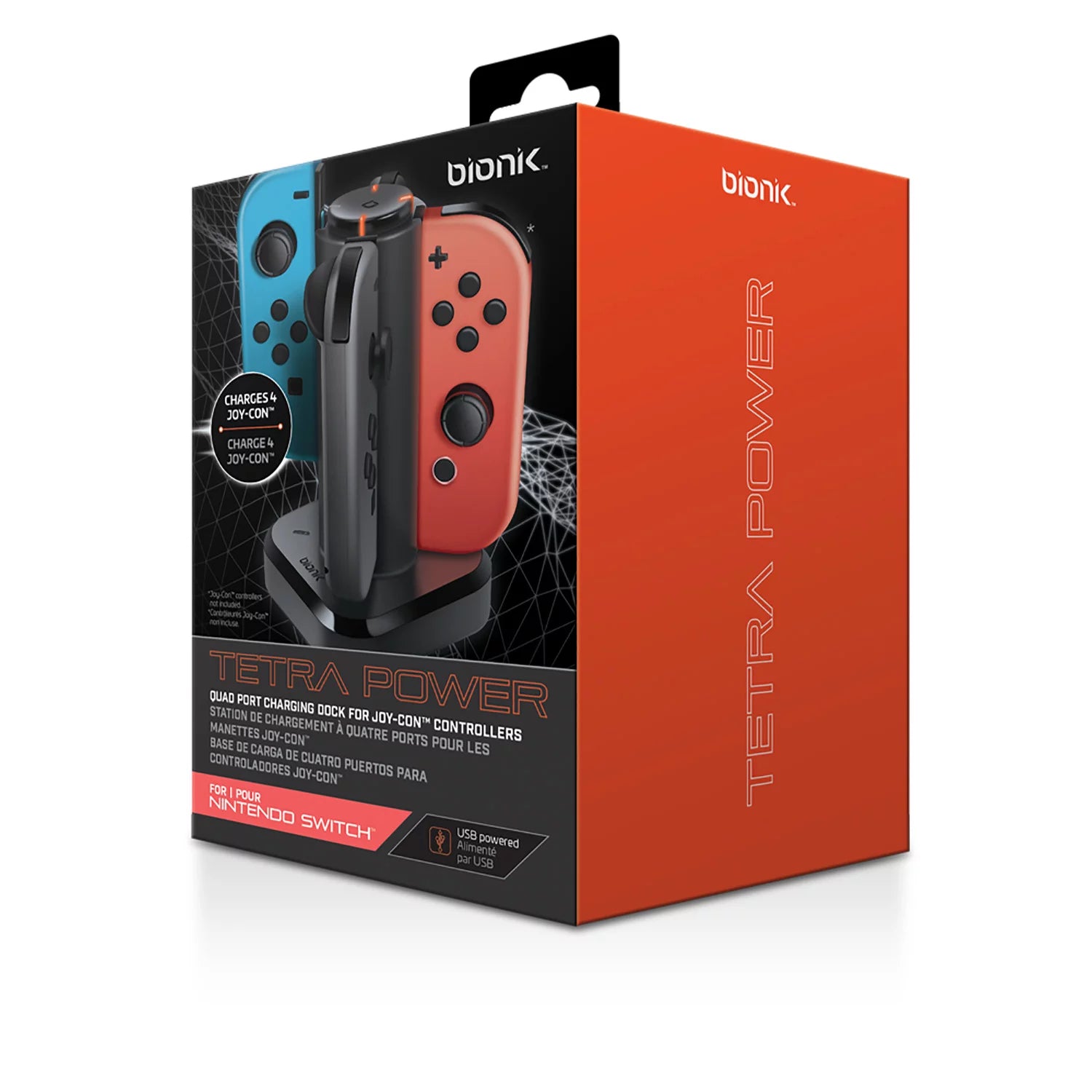 DreamGear Power Quad Port Charging Dock for Nintendo Switch - Image 7