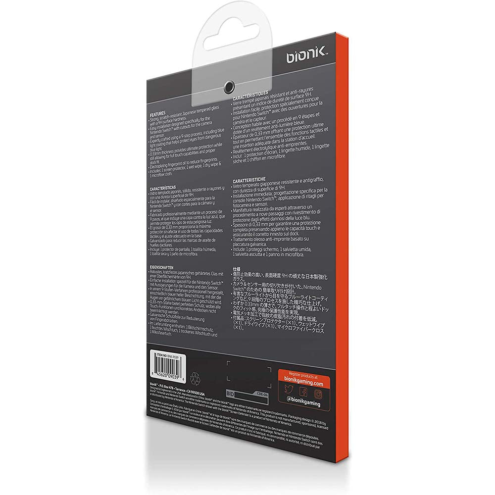 Bionik Screen Defender Glass Screen Protector For Nintendo Switch - Image 7