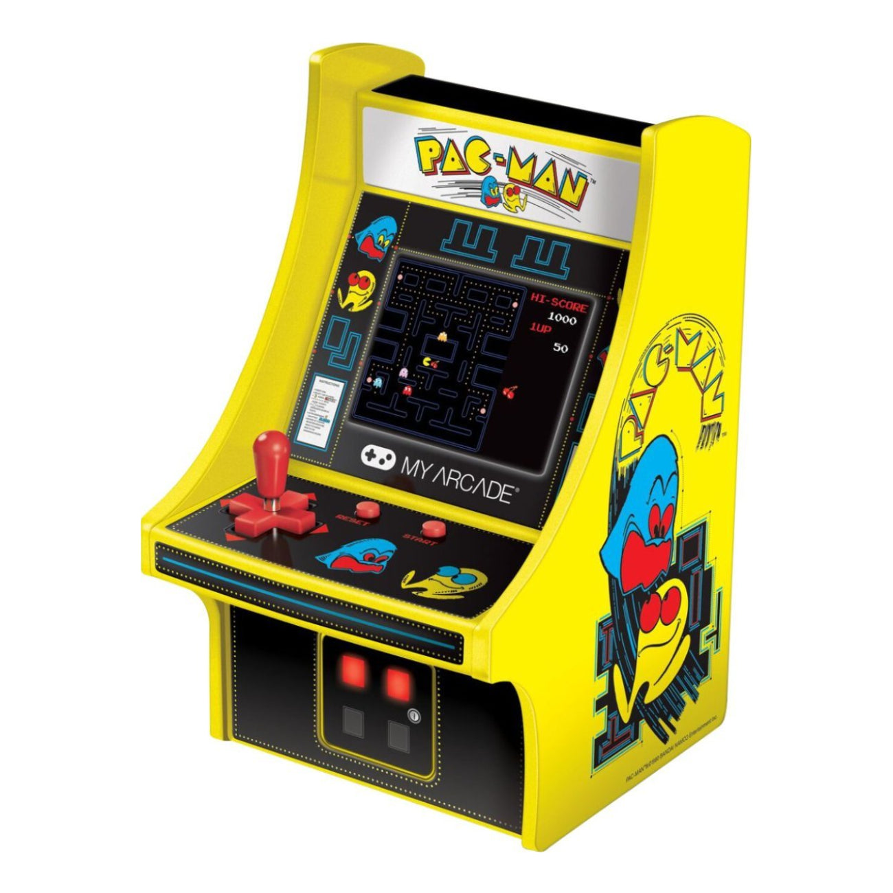 My Arcade Pac-Man Micro Player - Yellow/Black