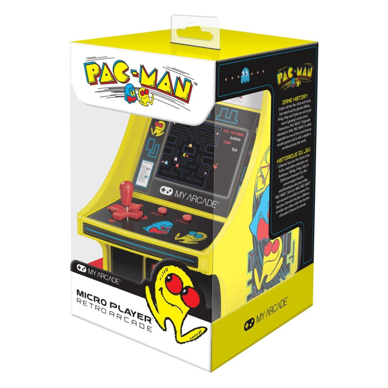 My Arcade Pac-Man Micro Player - Yellow/Black - Image 6