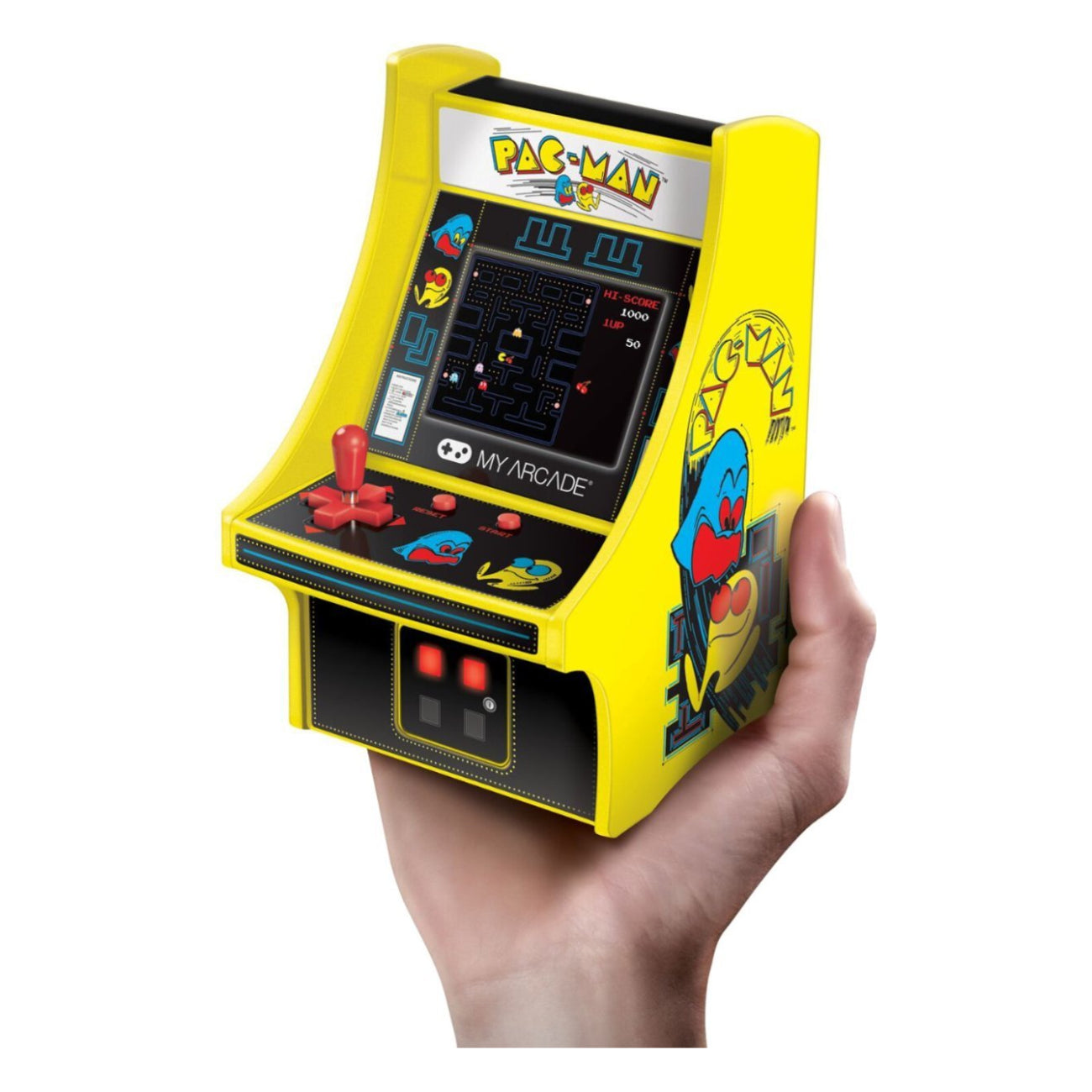 My Arcade Pac-Man Micro Player - Yellow/Black - Image 7