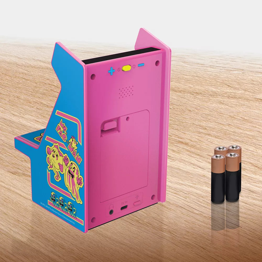 My Arcade Ms.Pac-Man Micro Player Pro - Pink/Blue - Image 4