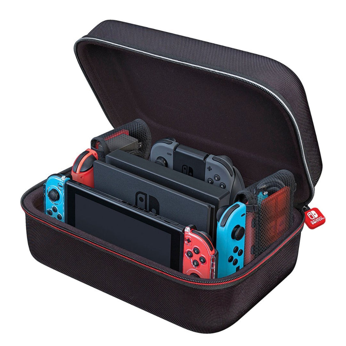 RDS Industries Deluxe System Case for Nintendo Switch - Black - Image 3