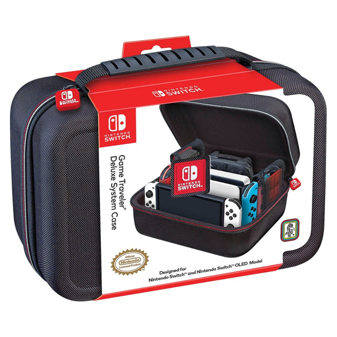 RDS Industries Deluxe System Case for Nintendo Switch - Black - Image 5