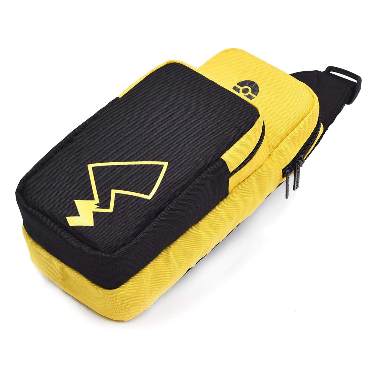 HORI Pokémon Adventure Pack Travel Bag for Nintendo Switch (Pikachu Edition) - Yellow/Black - Image 5