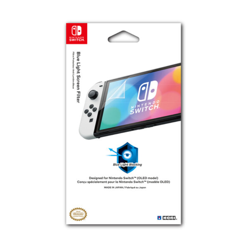 HORI Blue Light Screen Protective Filter for Nintendo Switch OLED - Image 4